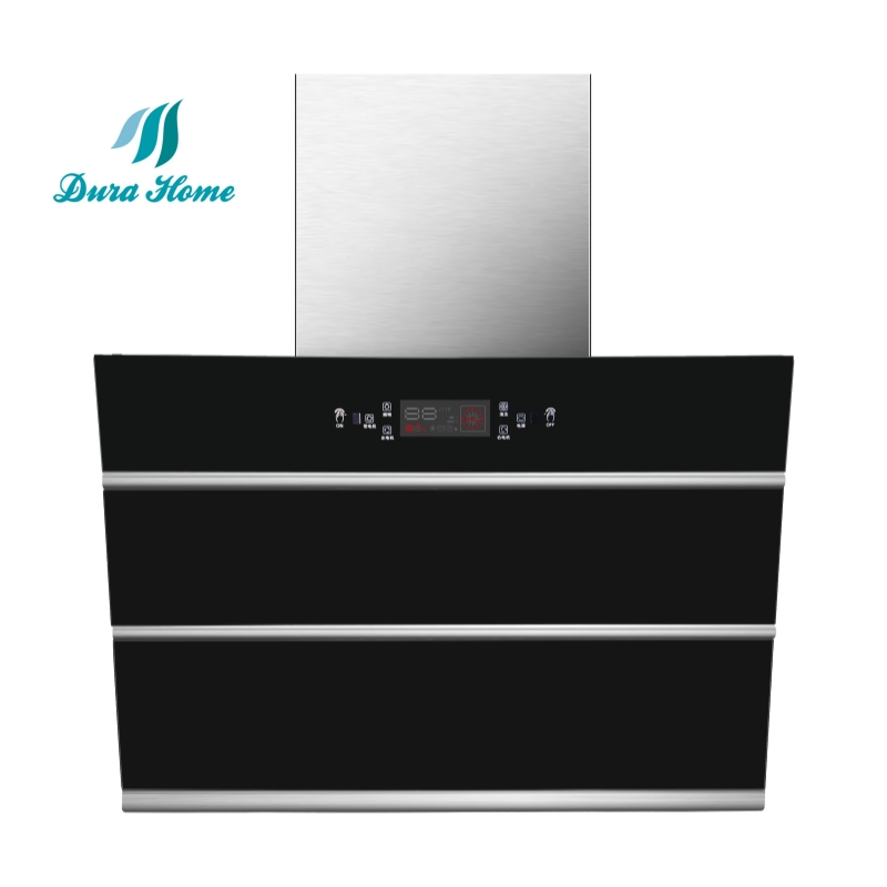 Contemporary Kitchen Hood - Golden Cooker Hood with Remote Control Options Range Hood Kitchen Chimney