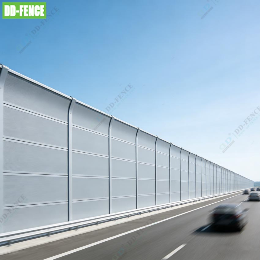 Eco-Friendly Sound Absorption Barriers Outdoor Sound Barriers Acoustic Panels for Building Projects