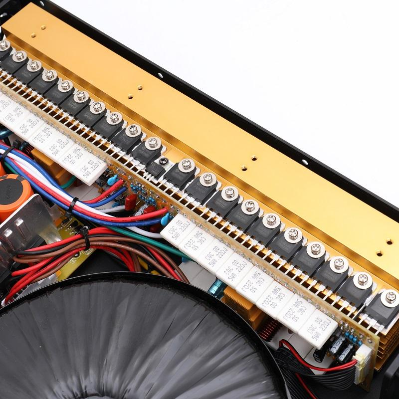 Профессиональный усилитель мощности 4x1200W Class H, 4 канала