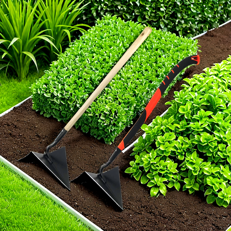 Durable Agriculture Garden Farming Metal Digging Tool with Handle