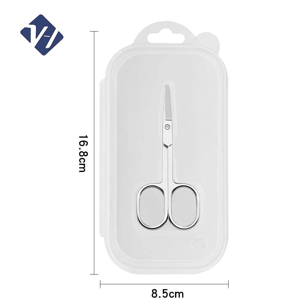 3.0 Stainless Steel Safety Blade Facial Hair Scissors Nose Hair Scissor Trimmer