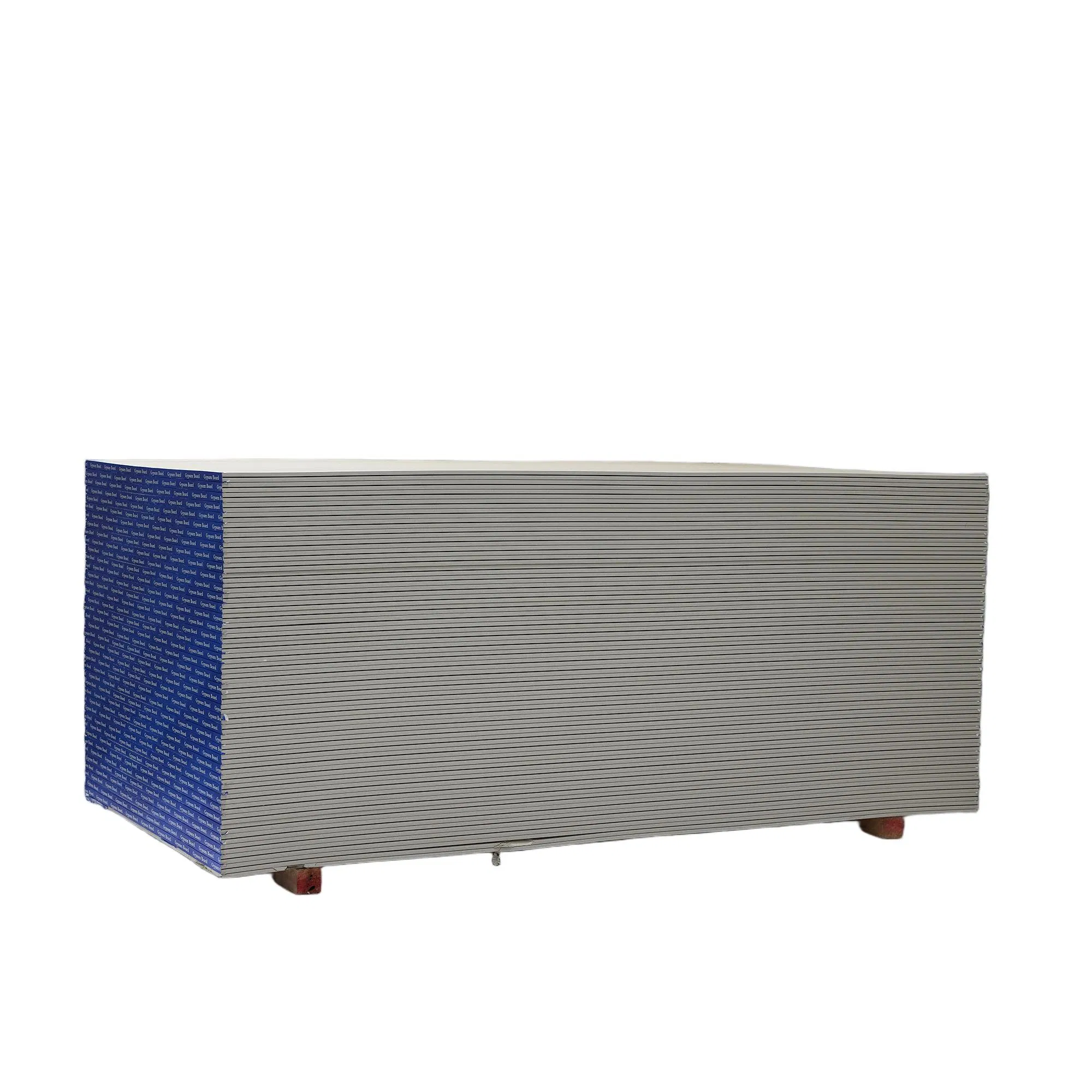 China Manufacturer Wholesale Custom Logo Pure Natural Gypsum Board for Wall and Ceiling