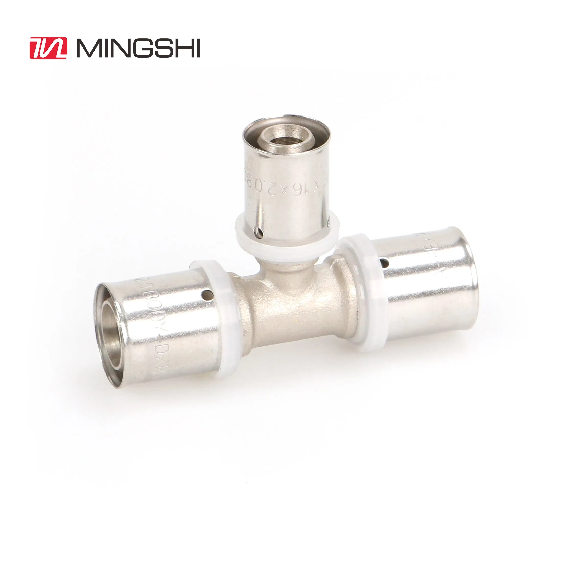 Mingshi U Type/Th Type Brass/Copper Press Fitting with Watermark/Aenor/Wras/Skz/Acs Certificate