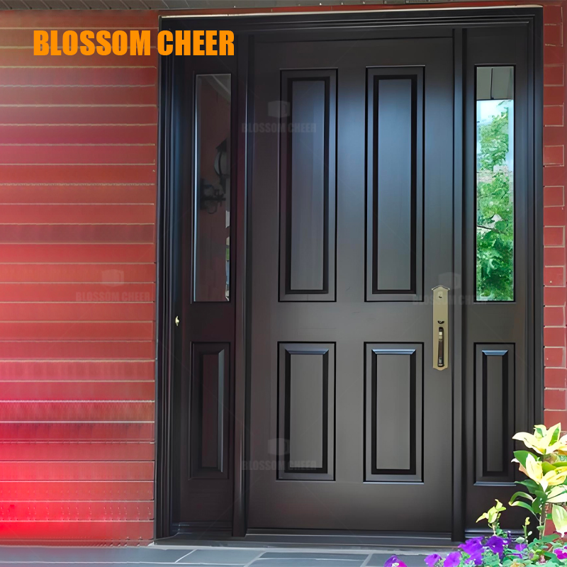 Modern House Interior Standard Room Solid Design Wooden Door