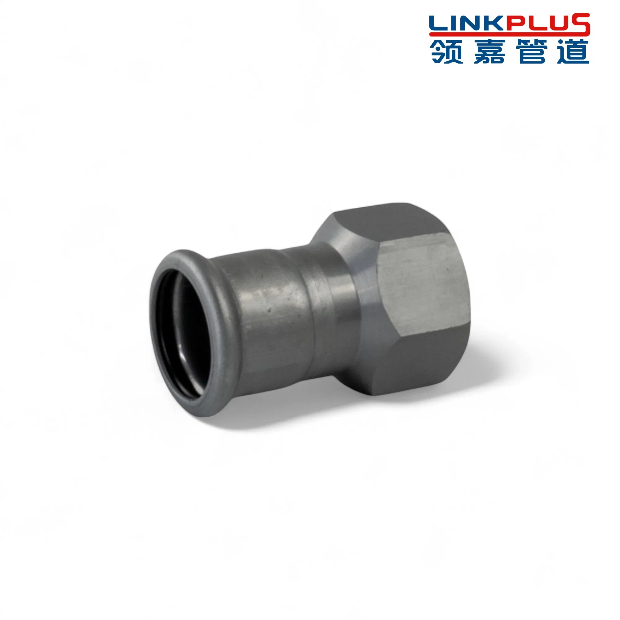 Adapter, Zinc Plating, Galvanized, AISI 304/316L Stainless Steel, Fire Sprinkler, Gas, HVAC, M Profile Press Fitting