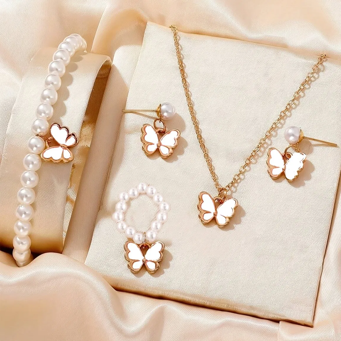 Watch Set Cartoon Cute Accessories Gift