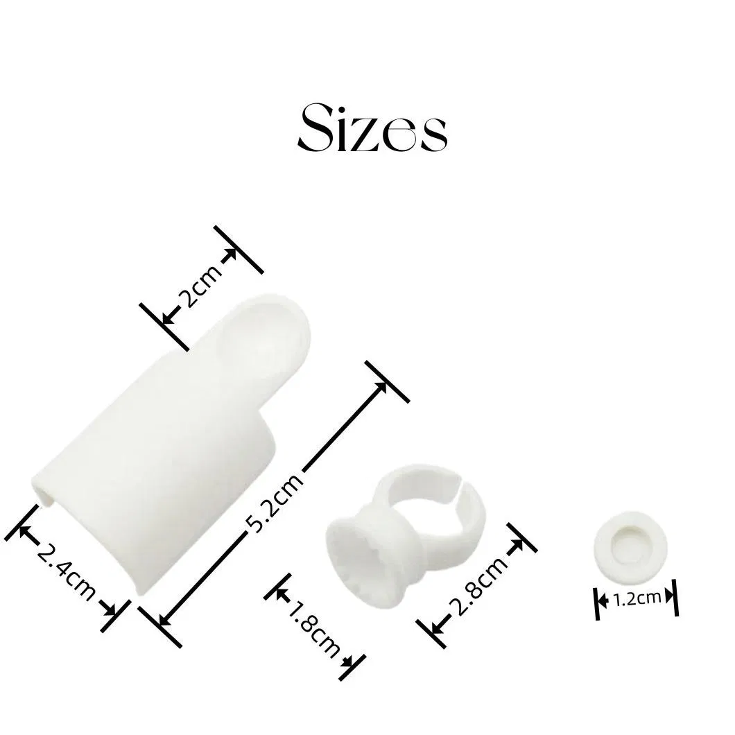 Mt Lashes Makeup Tool Salon Eyelash Extensions Lashes Holder Plastic Glue Ring Cup