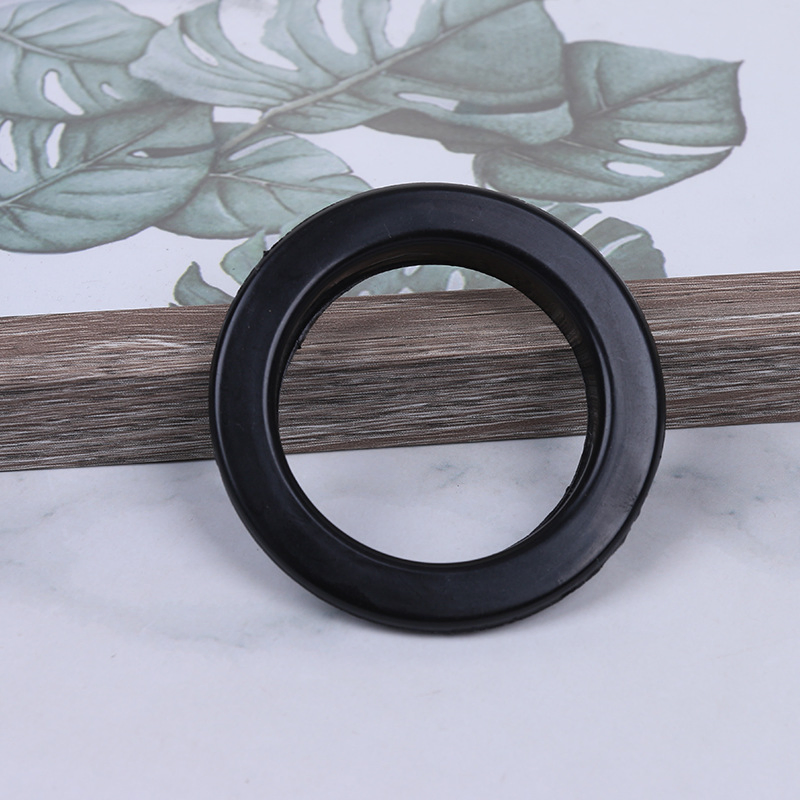 Curtain Hooks Rings Single Side Buckle Roman Ring Curtain Soundproofing Ring