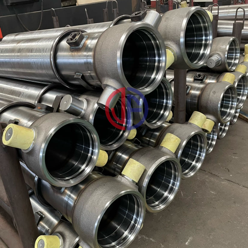 Гидравлический цилиндр Hyva для самосвального прицепа