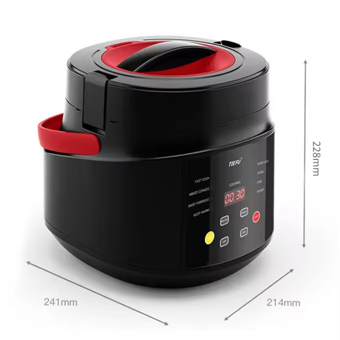 Intelligent Multi-Functional 12V Car Professional Small Mini Rice Cooker for Truck