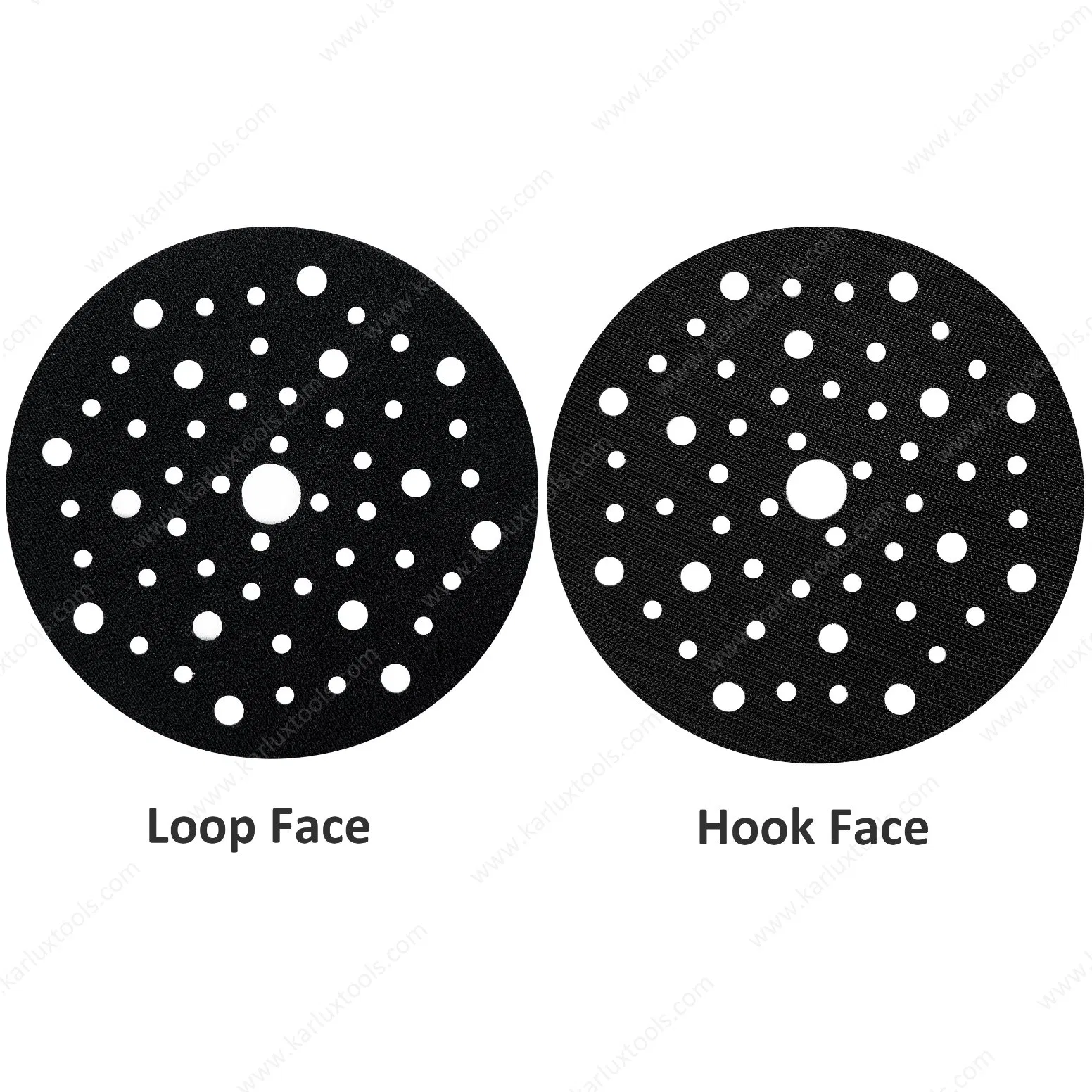 Мягкая протекторная подушка 150 мм 54 отверстия для шлифования