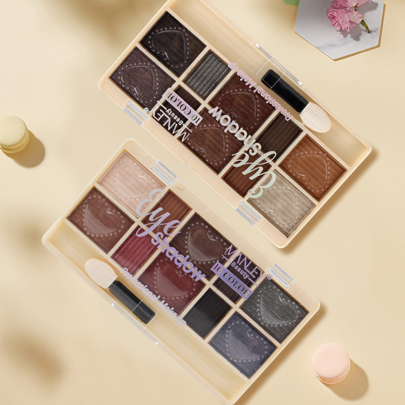 Seline Girl 10 Colors Matte Versatile Look Eye Shadow Palette