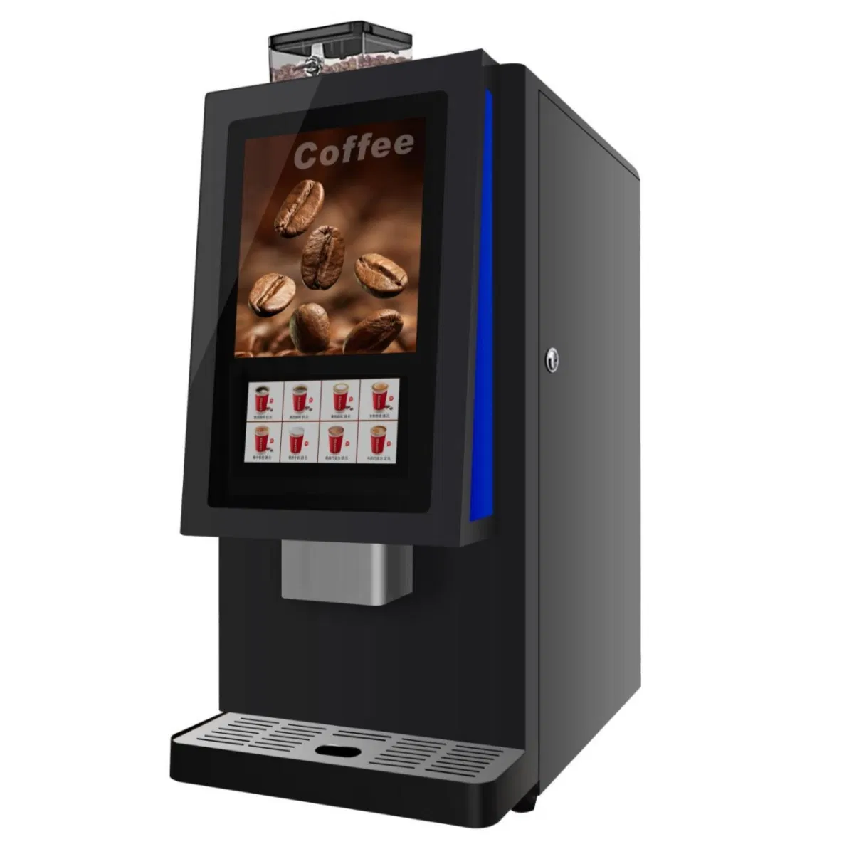 Automatic Freshly Ground Coffee Vending Machine Espresso Machine for Coffee Shop/Offices