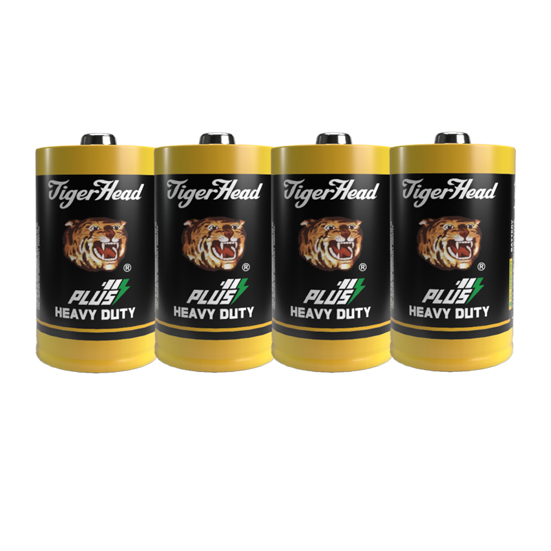 Батарейки AA Tiger Head Heavy Duty, 1.5В (R6P)