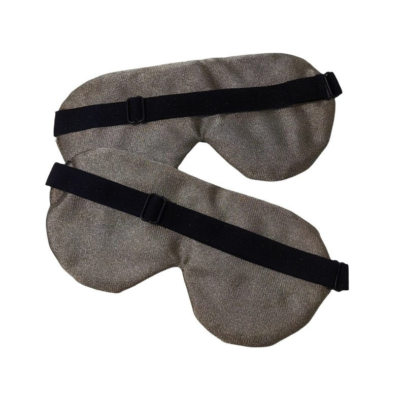 Hot Selling Products Safe Emf Blocking Pure Silver Anti Radiation Eye Mask