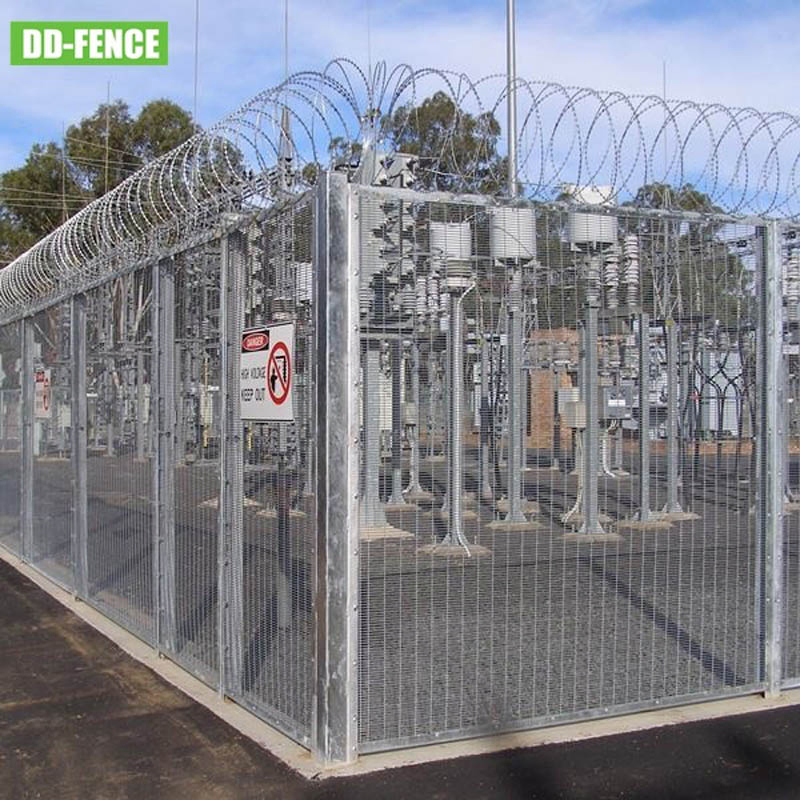 Factory Price High Security Razor Barbed Wire Anti Climb Airport Fence Anti-Theft Guardrail Fencing Netting with CE Certificate