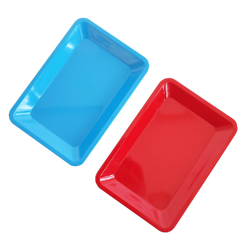 Custom 18*12.5cm Small Metal Rolling Tray Tobacco Tin Herb Rolling Tray