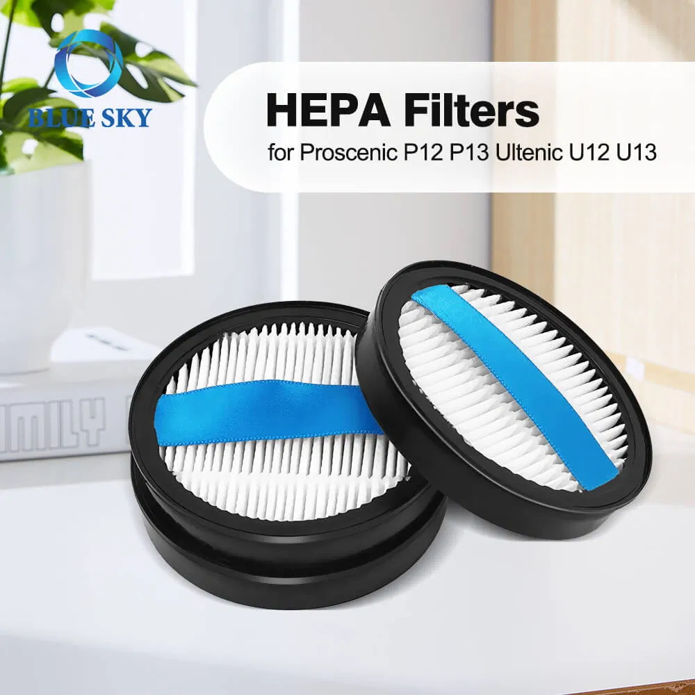 Vacuum Cleaner HEPA Filter for Proscenic P12 P13 Ultenic U12 U13, Vacuum Cleaner Spare Parts