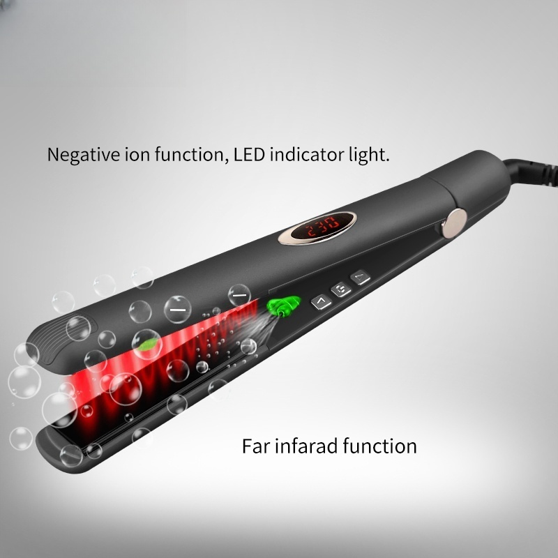 Steam Hair Straightener Fast Heating Titanium Flat Iron Hair Straightener