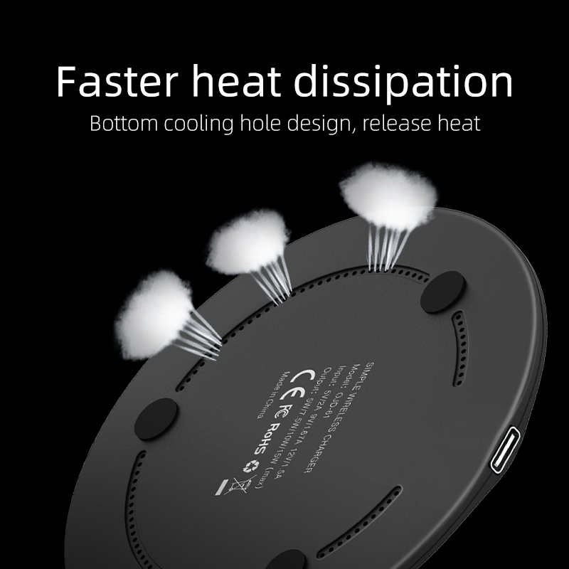 Портативная беспроводная зарядка Qi 15W