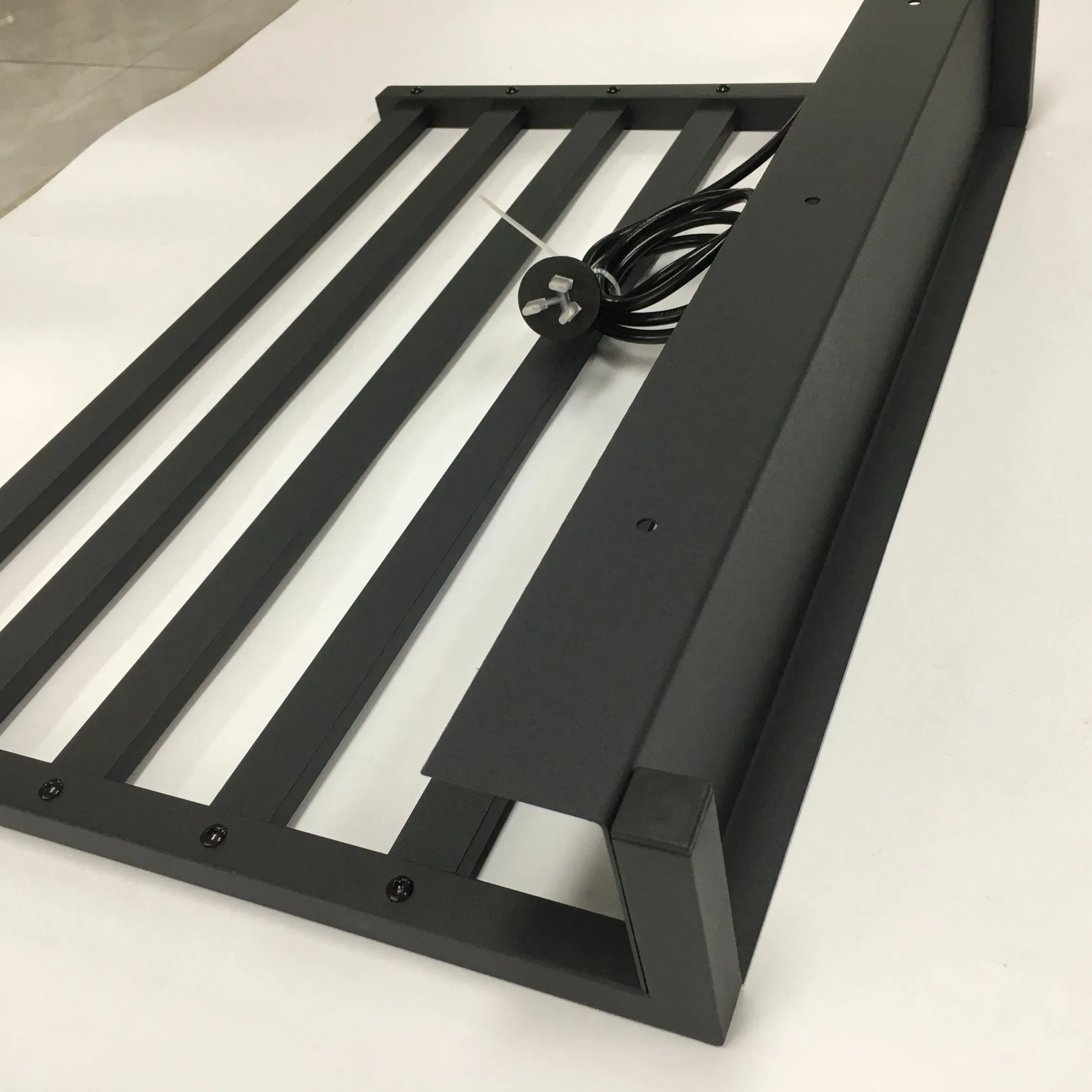 Stainless Steel Round 5 Bars Electric Towel Rail for Bathroom Wall Mounted Drying Rack