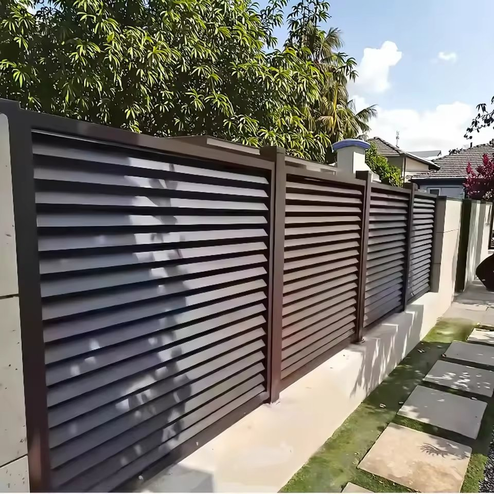 Durable Aluminum Fence for Large Scale Project and Developer Wholesale