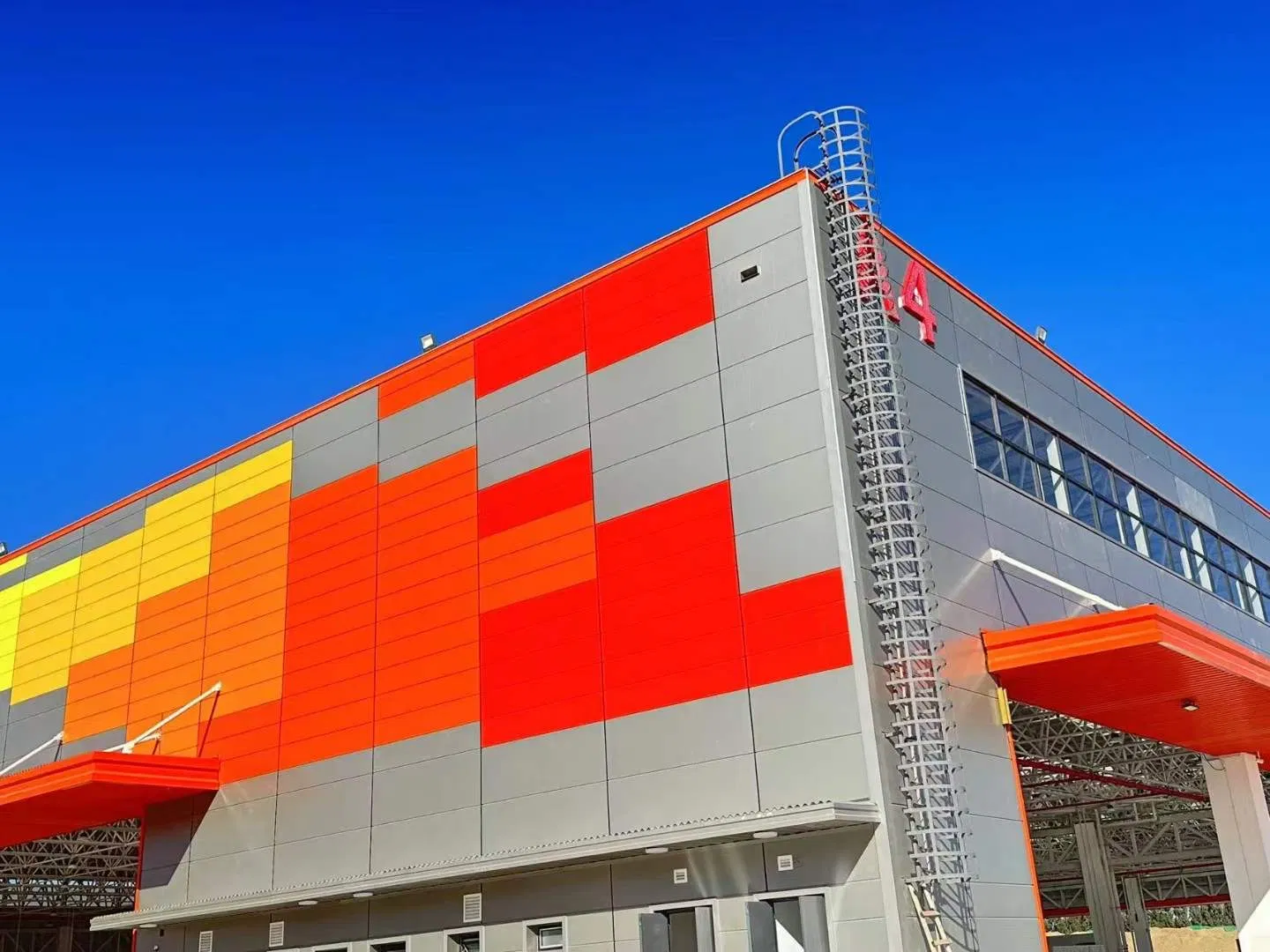Quick Assembly and Expansion Modular Steel Warehouse Building Factory