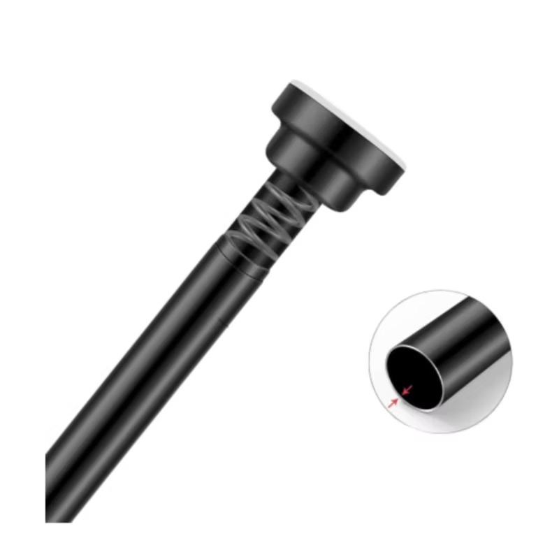 Promotional Spot Supply Anti-Slip Adjustable Spring Shower Curtain Poles