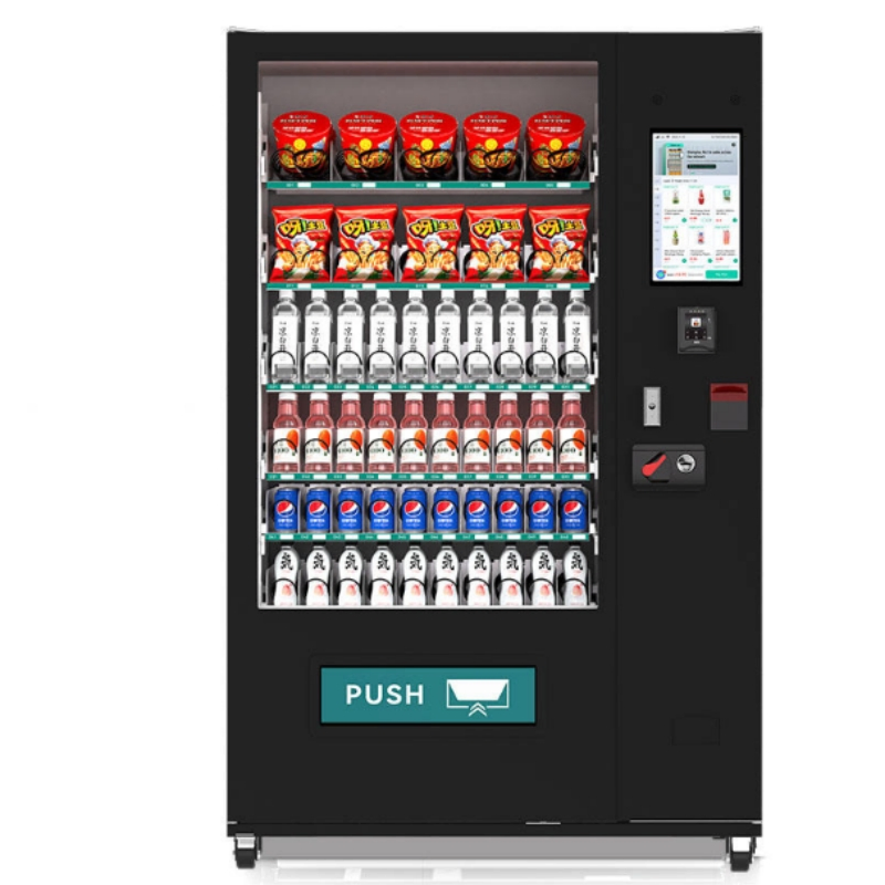 Smart Snack Vending Machine with Custom Branding Options