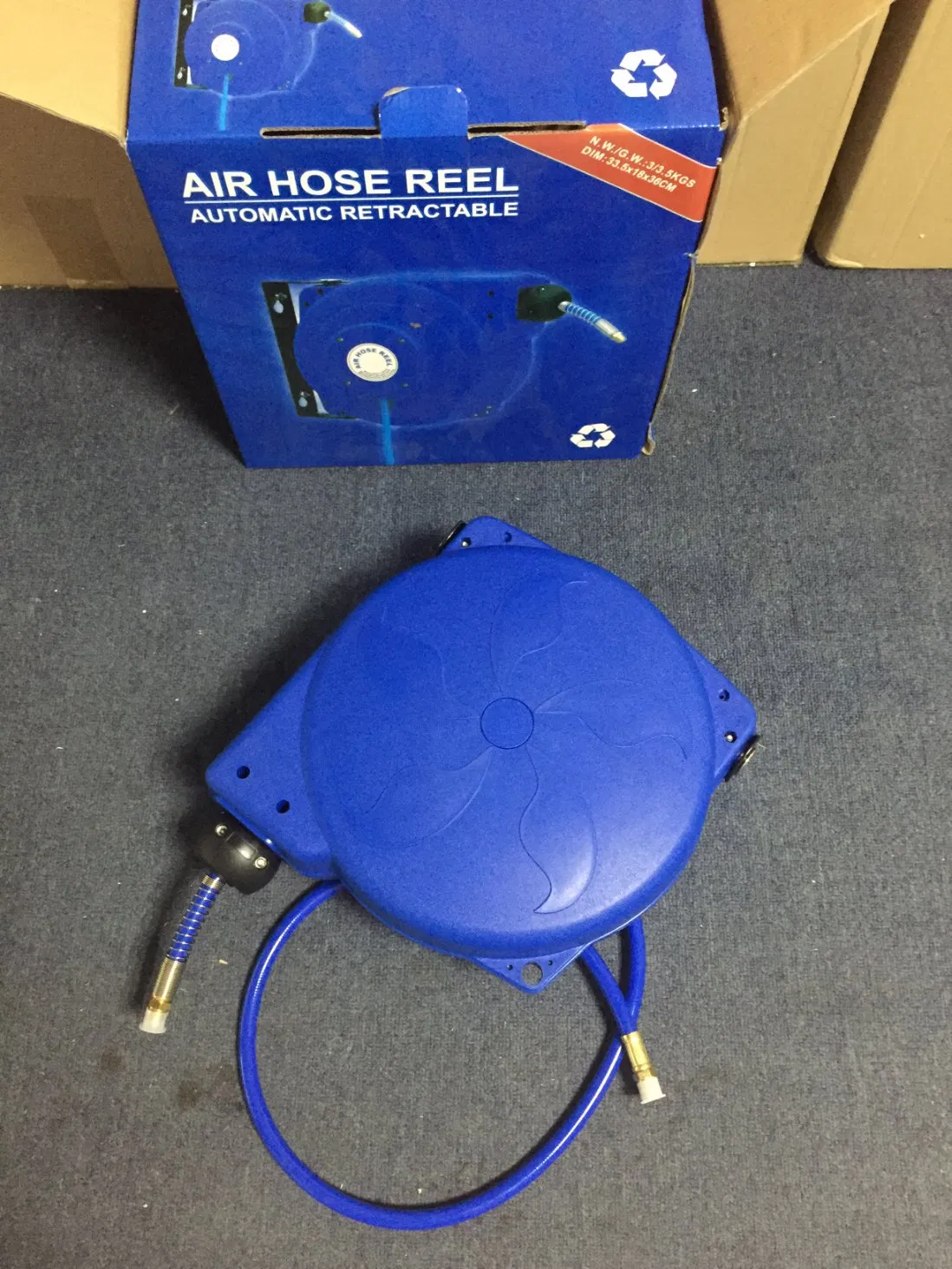 Automatic Rewind Air Hose Reel
