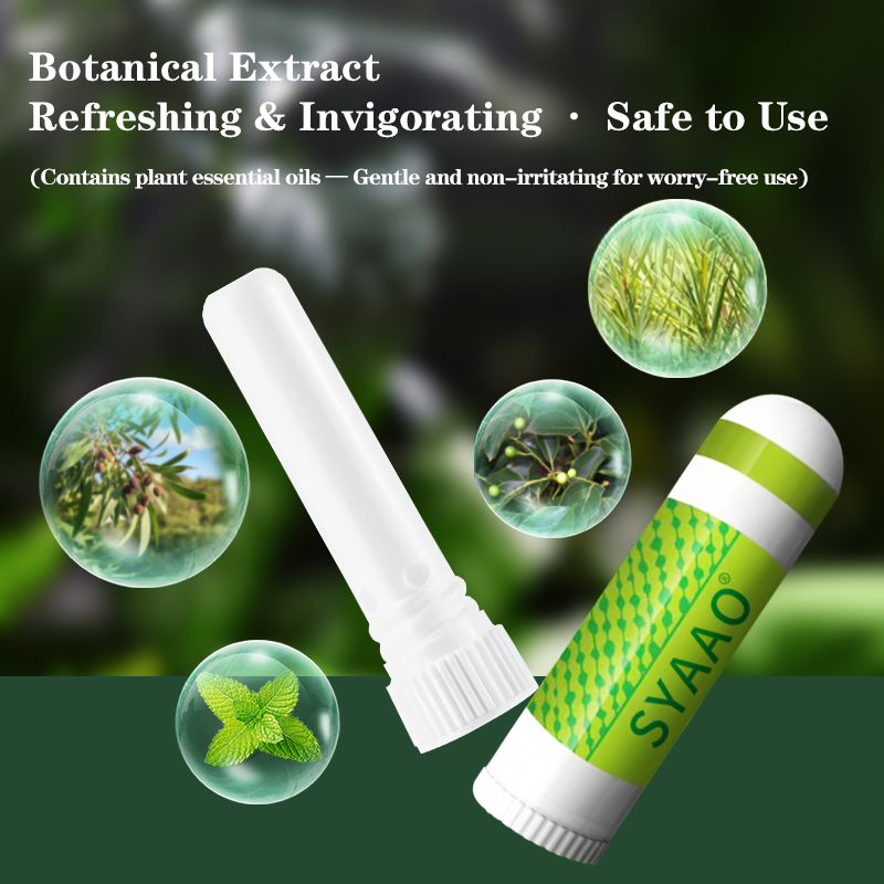 Free Shipping Mint Smell Relief Dizziness Inhaler Bracing Breezy Asthma Refreshing Nasal Inhaler