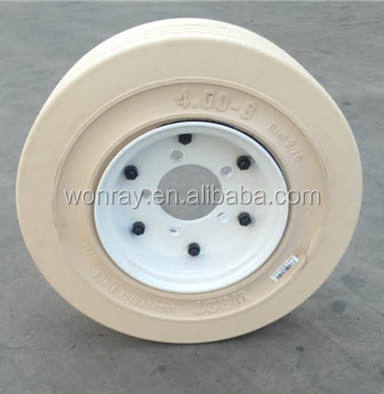 Цельная шина 4.00-8 для трейлеров и аэропортов