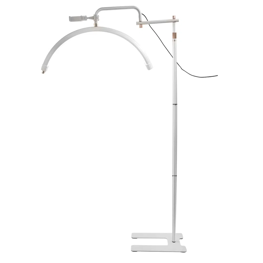 28inch LED Lamp Half-Moon Beauty Lamp for Beauty Salon (Cosmetology/Tattoo/Manicure/Eyelash)