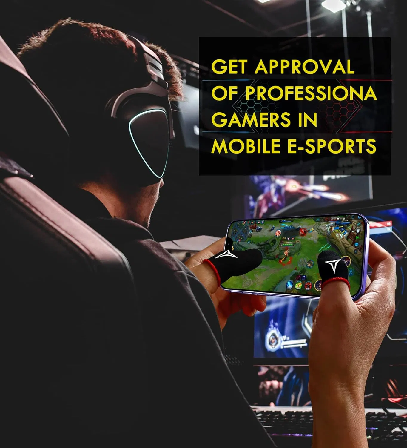 Чехлы для пальцев FPS Gaming для точного прицеливания