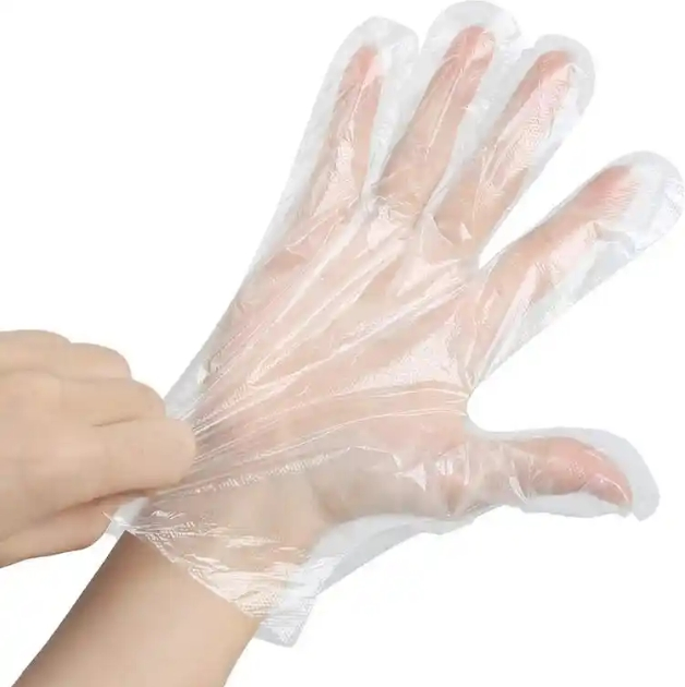 Plastic PE Disposable Gloves Food Grade Glove Disposable Gloves