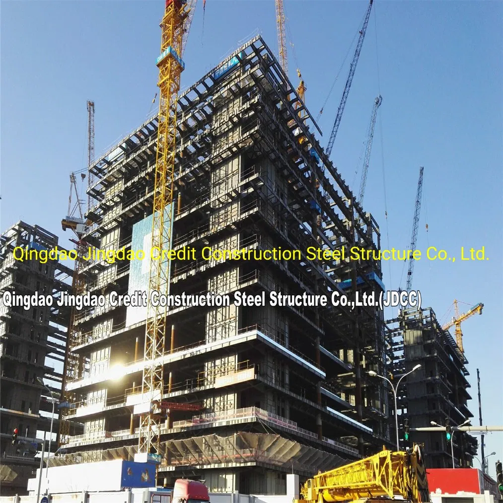 High Strength Steel Structure Construction Building Material for Beams and Columns Steel Rack