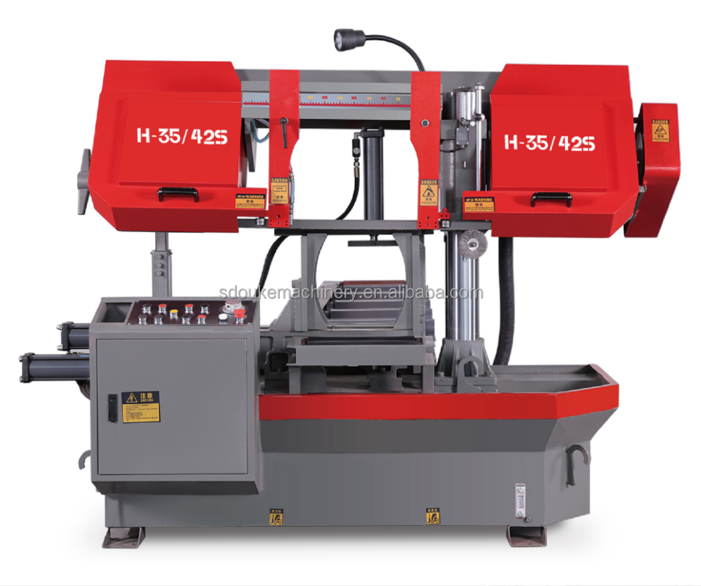 Ленточная пила по металлу автоматическая вертикально-горизонтальная