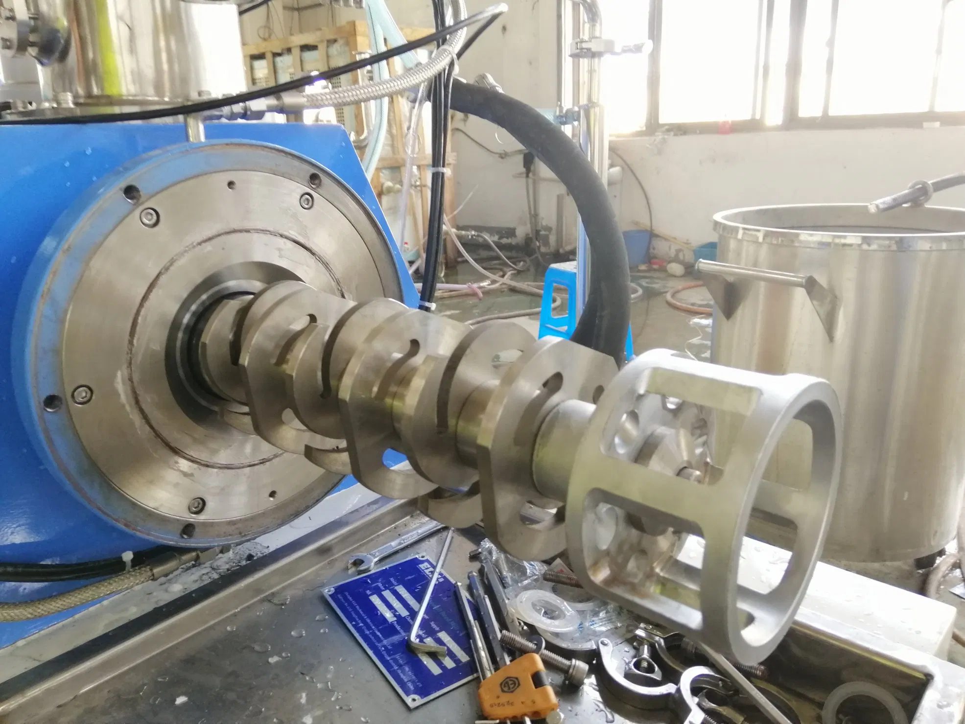 Disc Type Horizontal Bead Sand Mill for Paint Ink Wet Grinding