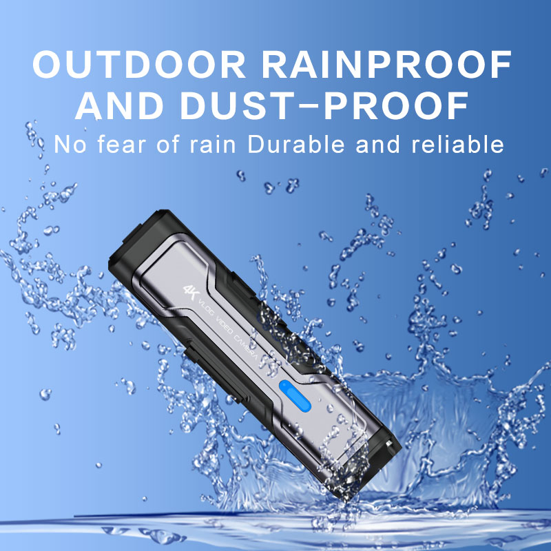 4K 30fps Head-Mounted Video Camera WiFi Wearable Motorcycle Bike Video Recorder Camera with Microphone