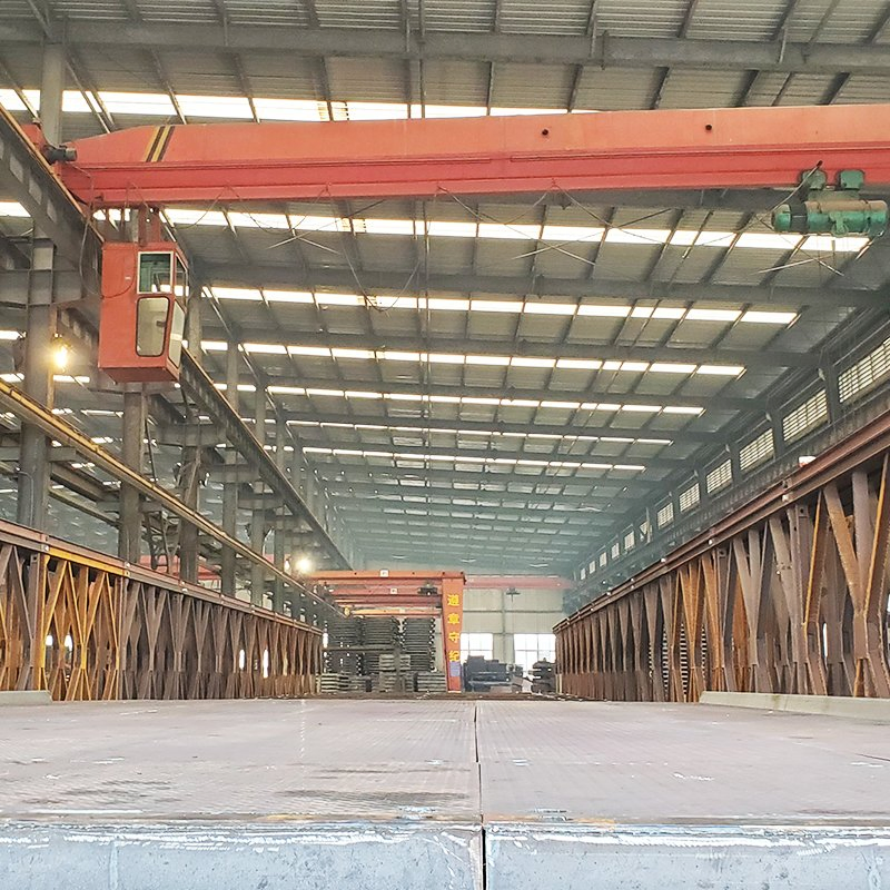 Steel Iron Truss Bridge with CB321 Model Qualification ISO