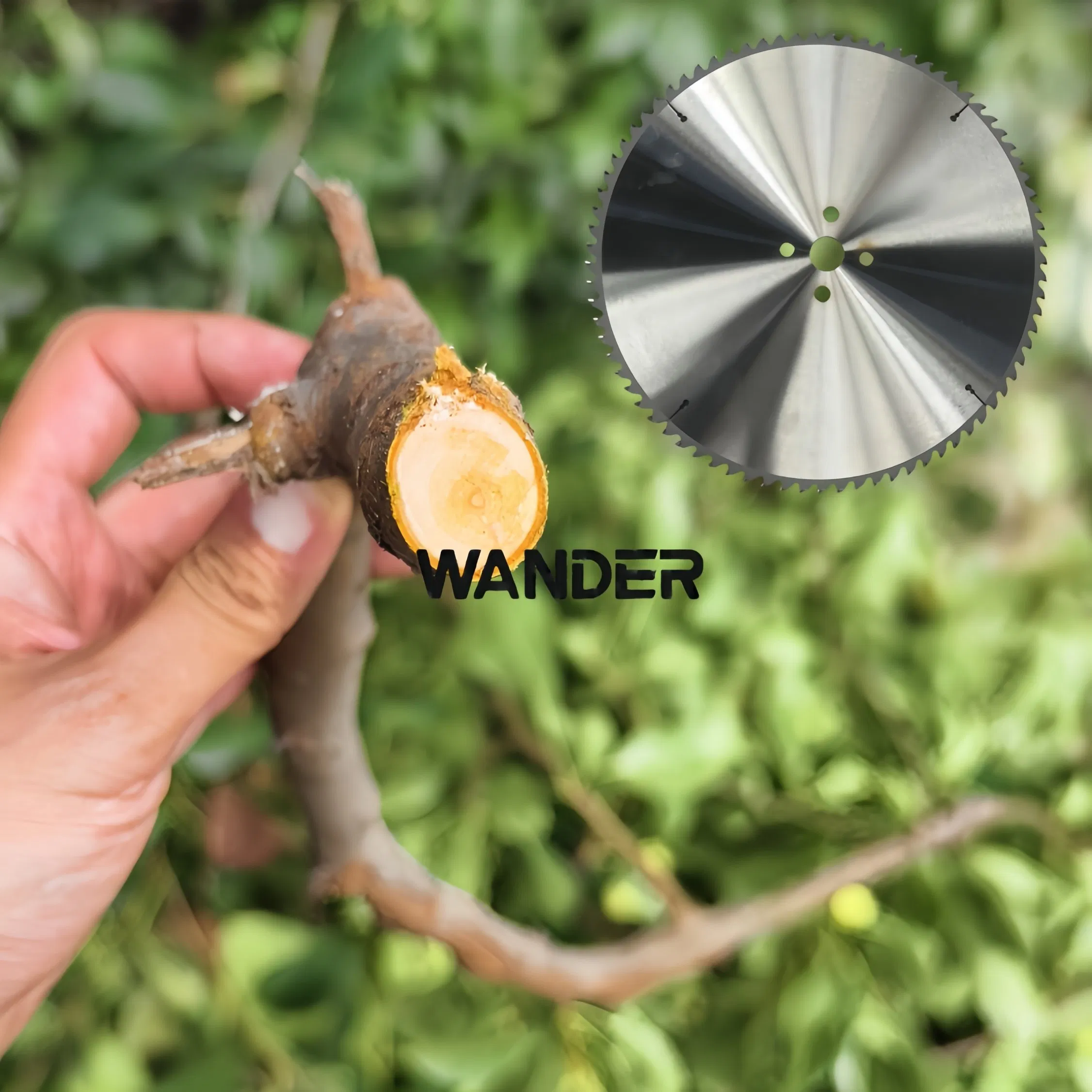 Tractor Rear Mounted Tree Cutting Machine with Circular Saw Blade Arm Trimmer