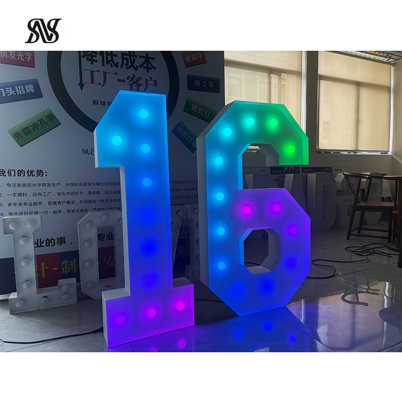3FT LED 4 Foot Letters Custom Signs Alphabet and Numbers Marquee Letter