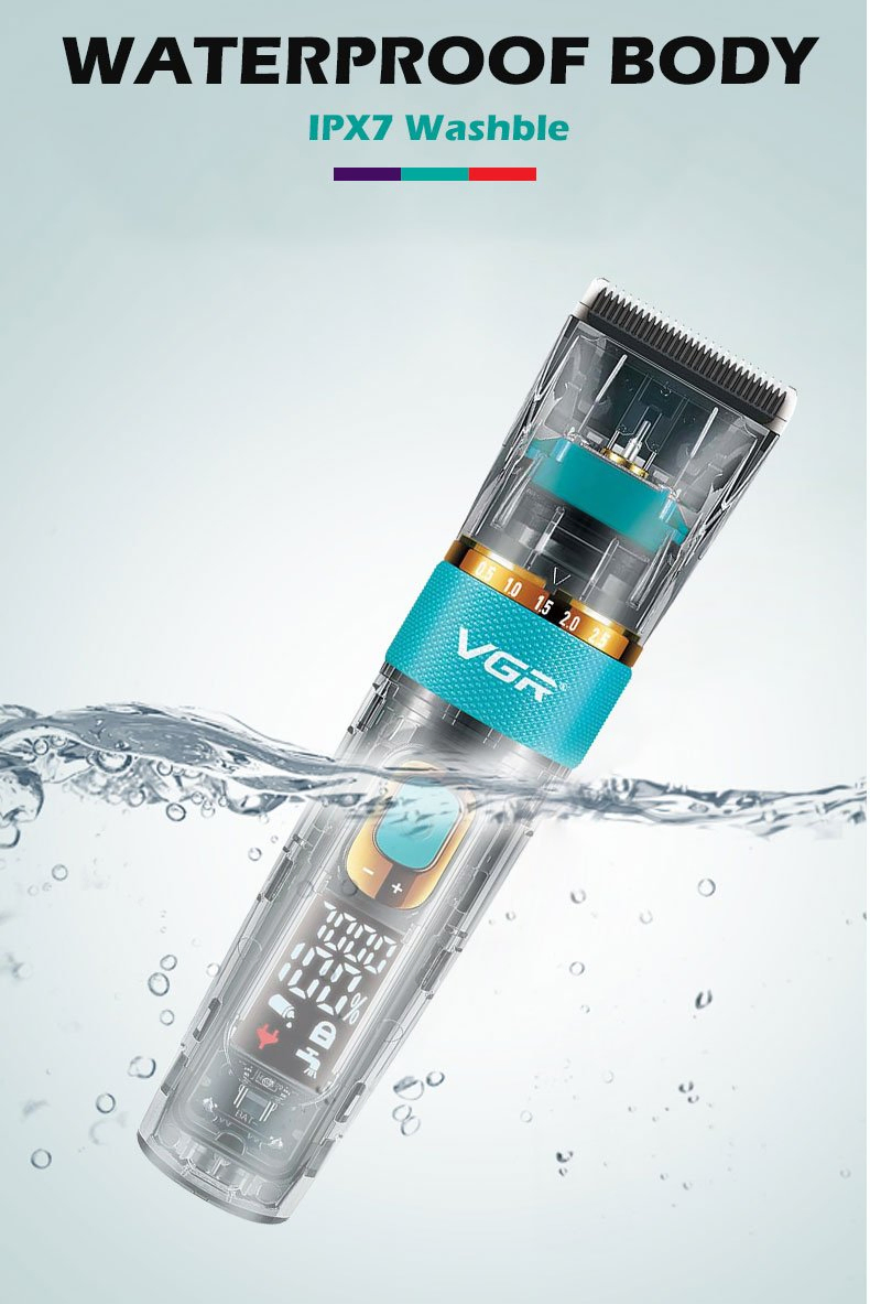 Professional Vgr Hair Clipper Hair Trimmer Hair Cutting Machine for Men Barber