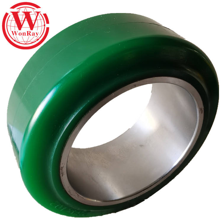 13X5.5X9.5 Press on Forklift Polyurethane Tyre Wheels