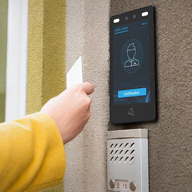 Suntek Ai-Driven 8 Inch Face ID Checker 2MP Face Recognition Reader & Controller Biometric Access Control