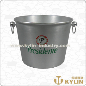 Hot Selling Iron 5qt 5L Tinplate Ice Bucket with Bottle Opener