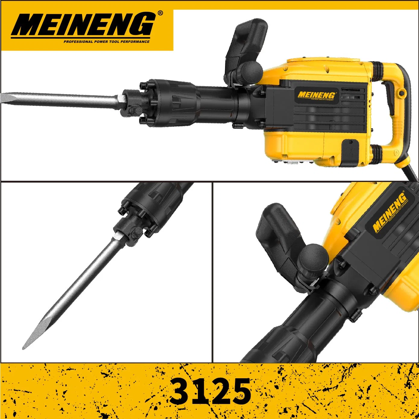 Отбойный молоток Demolition Hammer 3125, 2300Вт