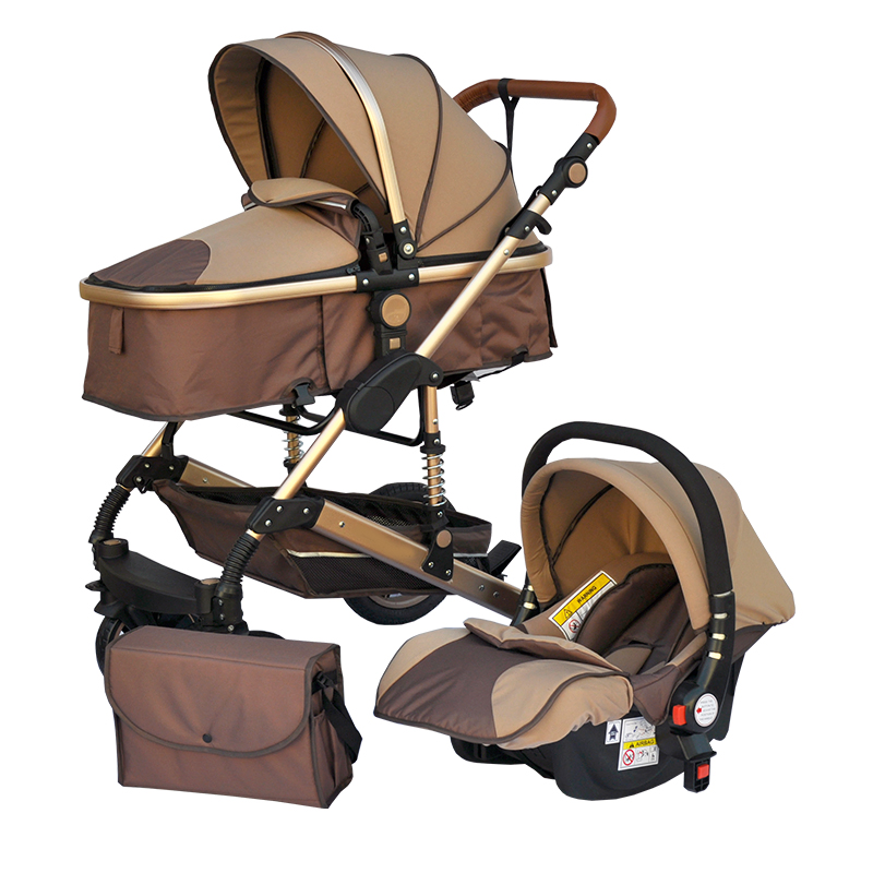 Good Quality High Landscape Four Wheels Baby Stroller