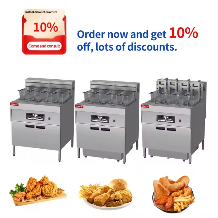 Wholesaleydzl-36et-2 Stainless Steel Freestanding Commercial Single Fryer Electric French Fryer