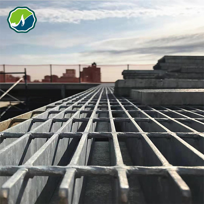 Metal Serrated Drain Covers Steel Grid Grating Bar Grating to Construction Building Material